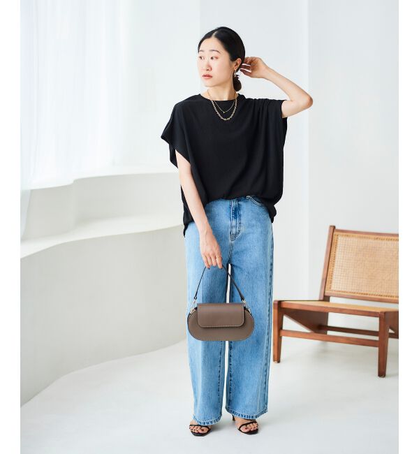  「《WEB限定アイテム》ランダムリブショルダータックプルオーバー」|プルオーバー|