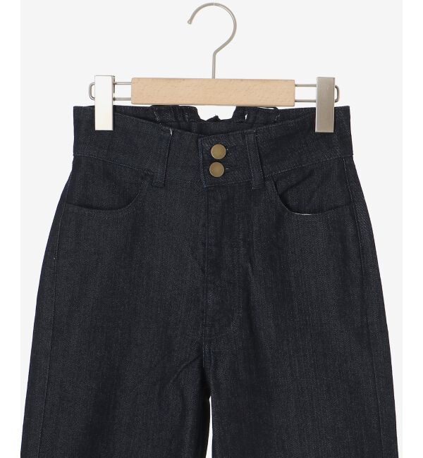 MAJESTICLEGON「美脚フレアデニムパンツ」|デニム|