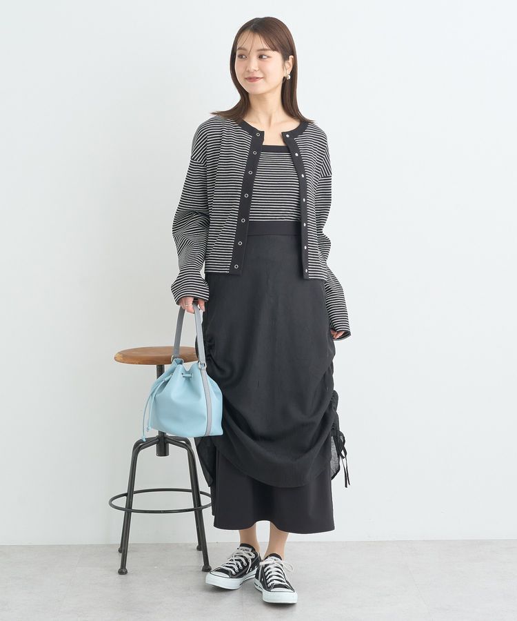 earth music&ecology「バイカラーハンドルドロストバッグ」|ハンドバッグ|