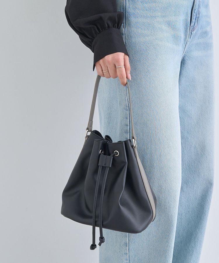 earth music&ecology「バイカラーハンドルドロストバッグ」|ハンドバッグ|