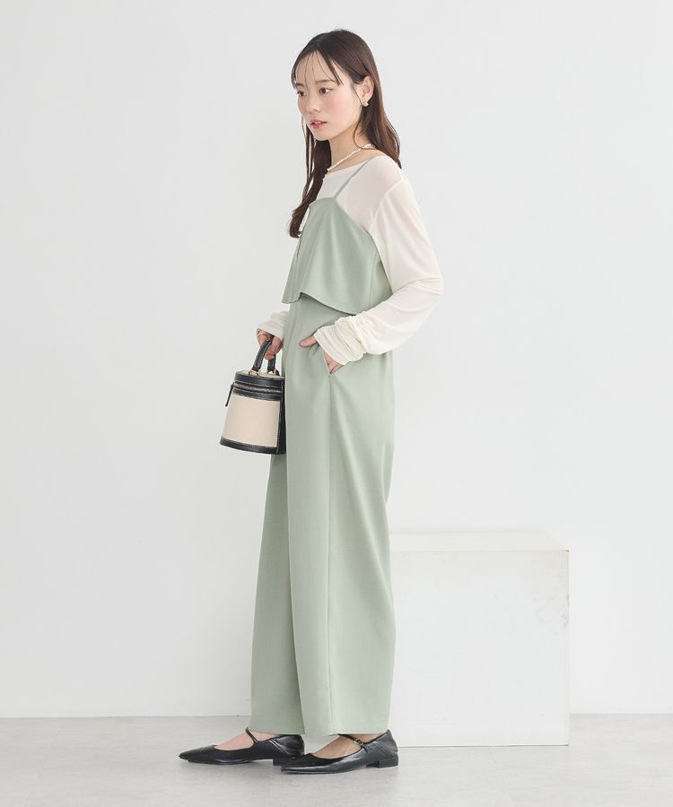 earth music&ecology「シャーリングスリーブシアープルオーバー」|Tシャツ・カットソー|