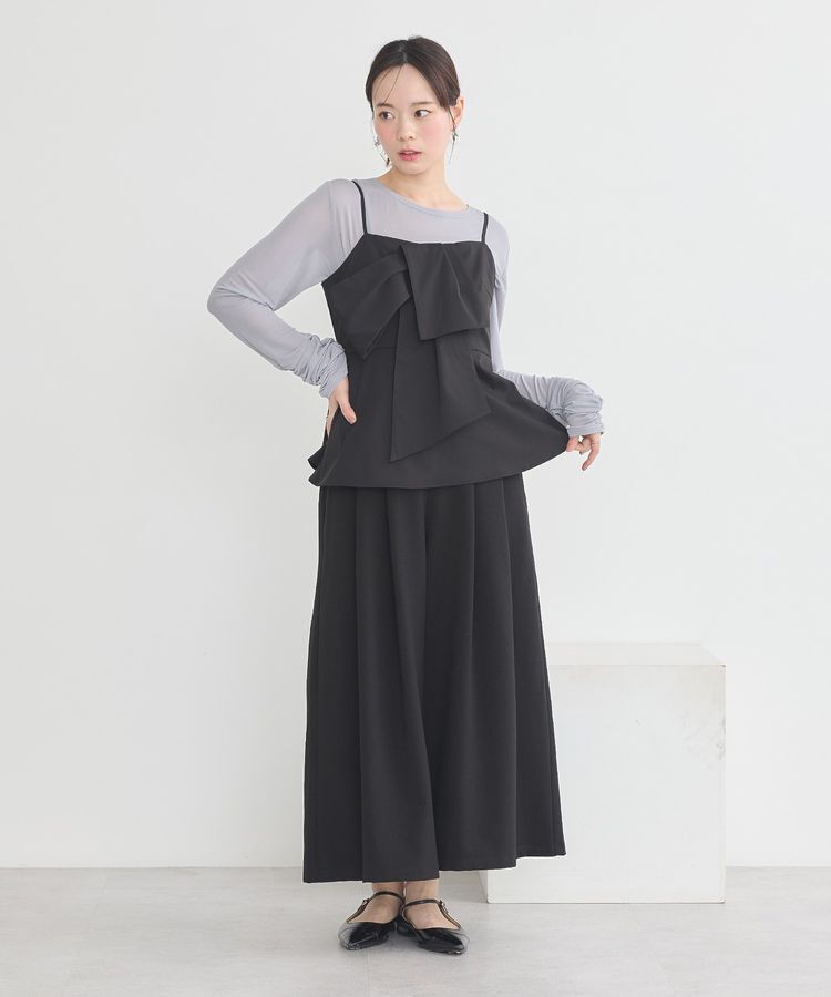 earth music&ecology「シャーリングスリーブシアープルオーバー」|Tシャツ・カットソー|