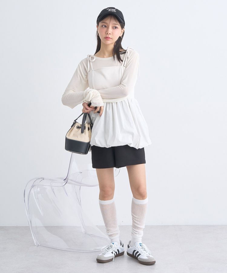 earth music&ecology「メッセージ刺繍パイルキャップ」|その他|