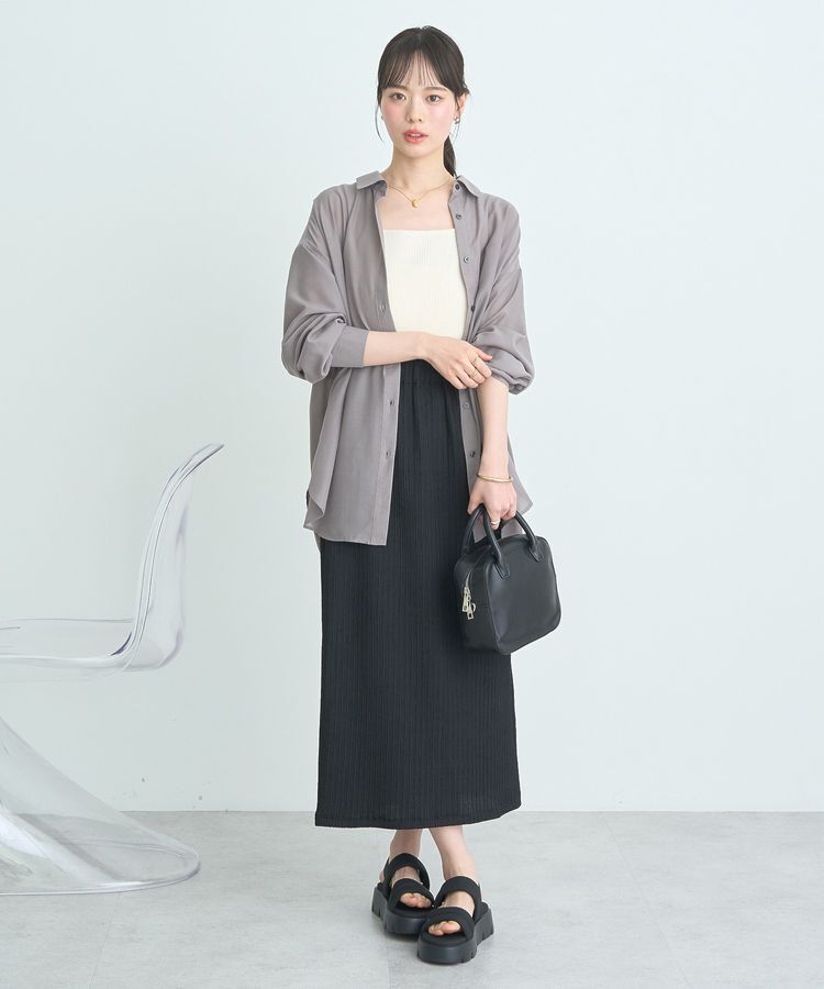 earth music&ecology「シアーシャツ」|シャツ・ブラウス|