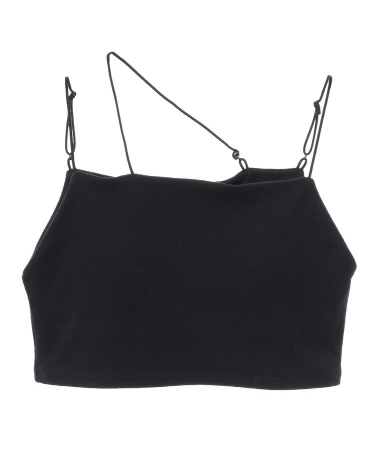 earth music&ecology「アシメショルダーショートキャミソール」|キャミソール|