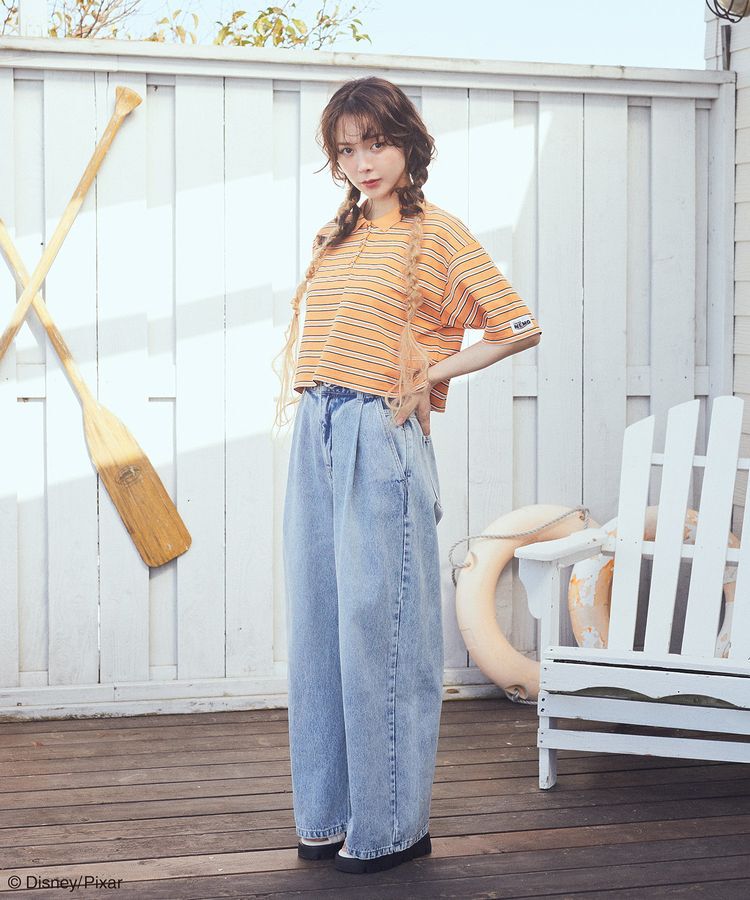 earth music&ecology「Finding Nemo/ボーダーポロシャツ」|Tシャツ・カットソー|