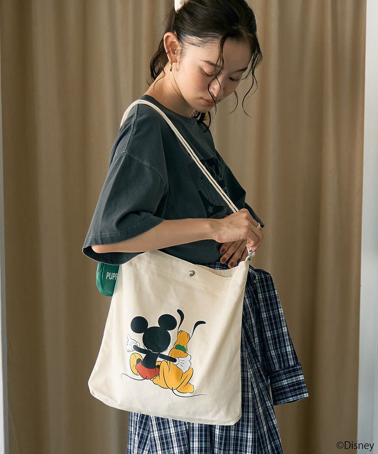 earth music&ecology「Pluto/プリントトートバッグ」|トートバッグ|A