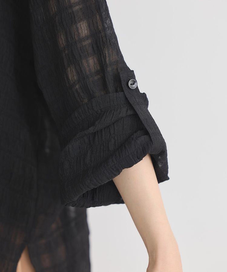 earth music&ecology「シャドーチェックシャツ」|シャツ・ブラウス|