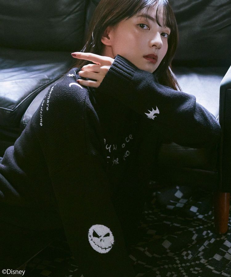 earth music&ecology「ナイトメア/ダブルジップニットカーディガン」|カーディガン|