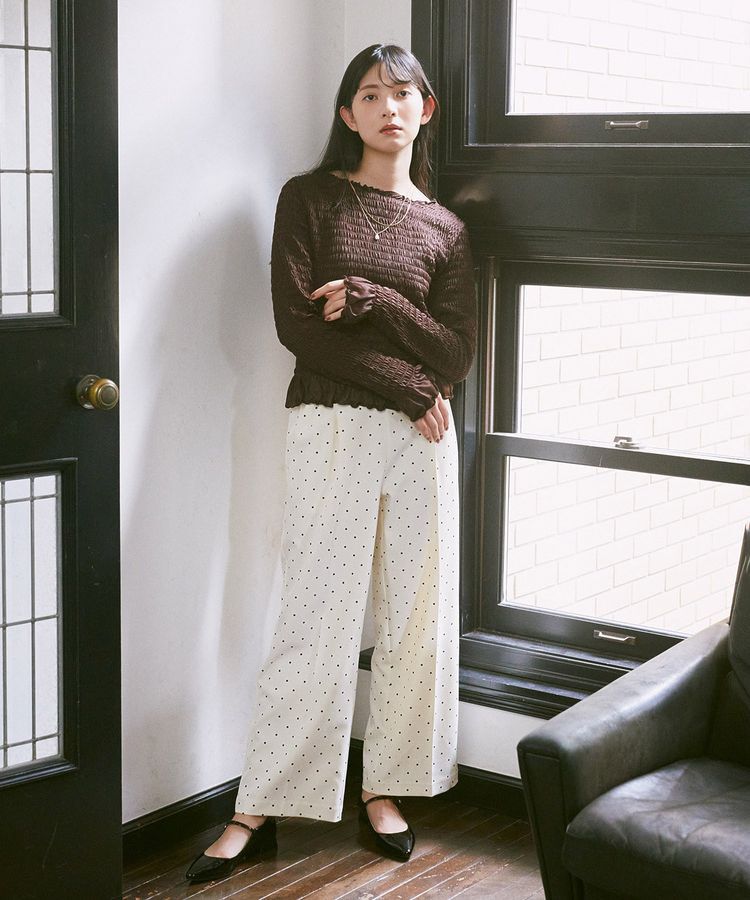 earth music&ecology「シャーリングメロープルオーバー」|Tシャツ・カットソー|