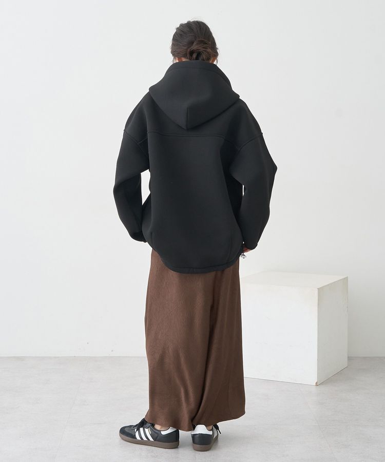 earth music&ecology「ダンボールニットフーディーブルゾン」|ブルゾン・スタジャン|