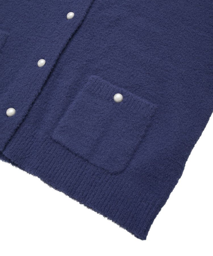 earth music&ecology「パウダーシャギークルーネックカーディガン」|カーディガン|