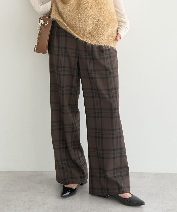 earth music&ecology「TRワイドパンツ」|その他|チェック