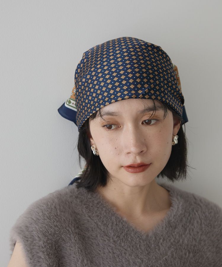 AMERICAN HOLIC「小紋柄アソートスカーフ」|バンダナ・スカーフ|Navy