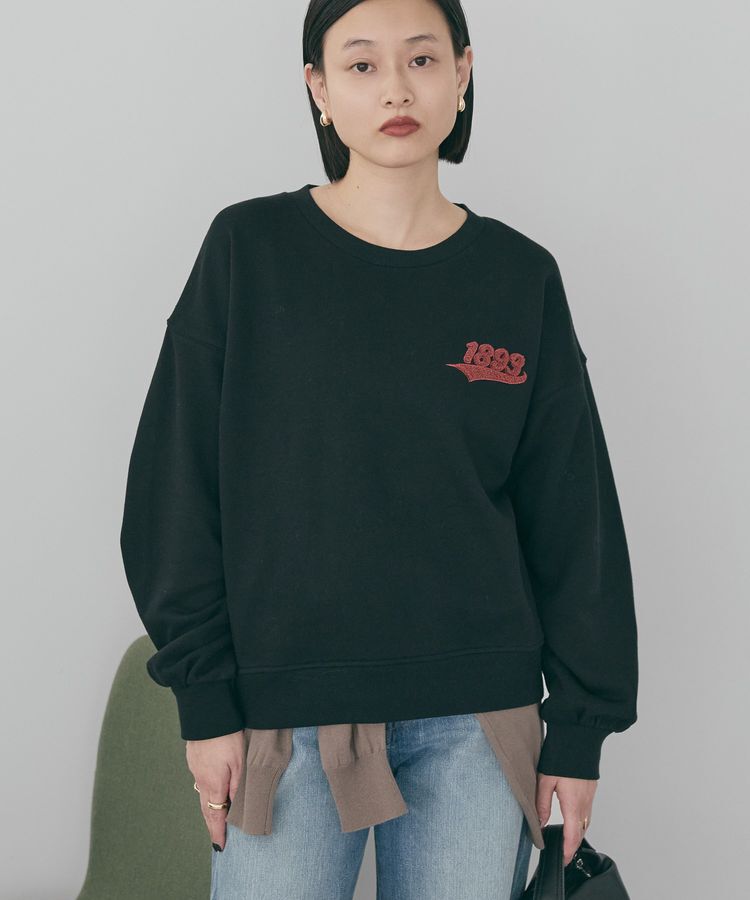 AMERICAN HOLIC「ワンポイントサガラ刺繍裏毛プルオーバー」|スウェット・ジャージ|