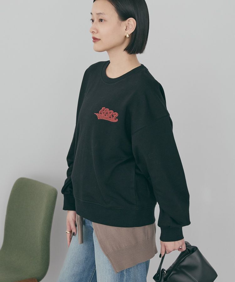 AMERICAN HOLIC「ワンポイントサガラ刺繍裏毛プルオーバー」|スウェット・ジャージ|