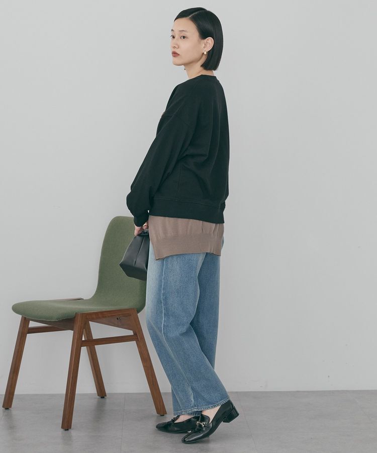 AMERICAN HOLIC「ワンポイントサガラ刺繍裏毛プルオーバー」|スウェット・ジャージ|