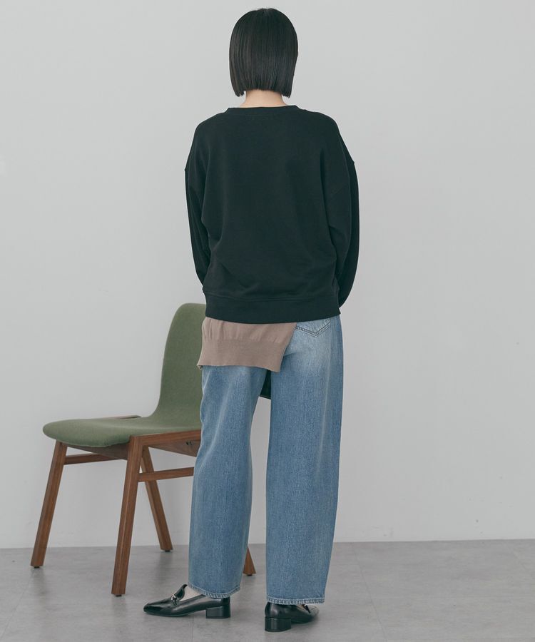 AMERICAN HOLIC「ワンポイントサガラ刺繍裏毛プルオーバー」|スウェット・ジャージ|