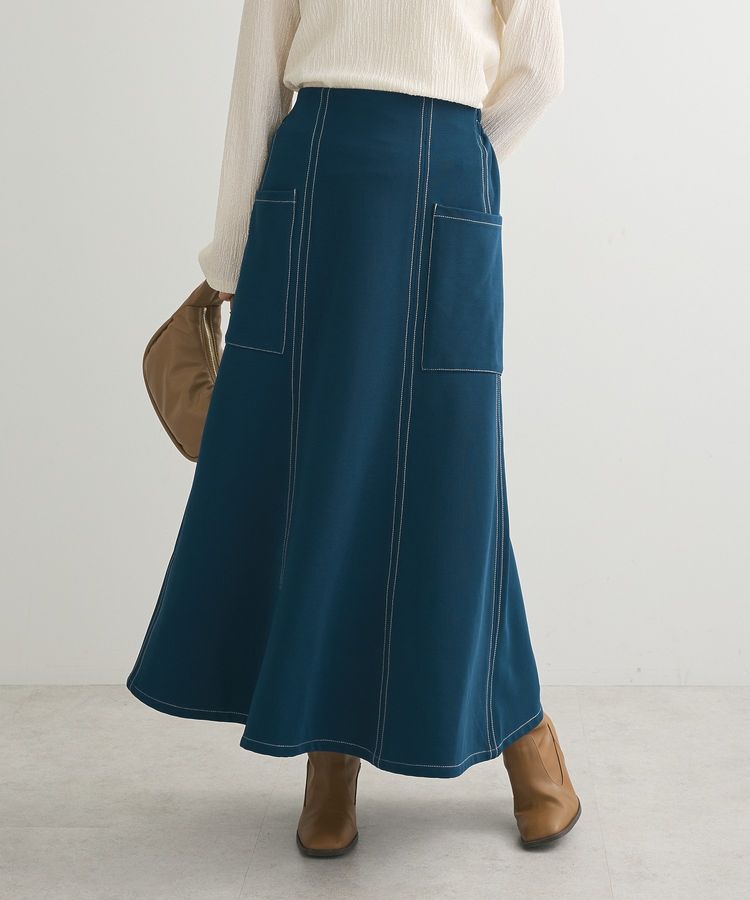 Green Parks「・ELENCARE DUE カラーstフレアスカート」|フレア|