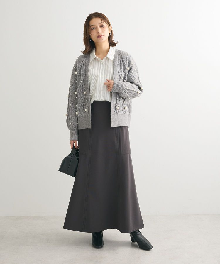 Green Parks「・ELENCARE DUE カラーstフレアスカート」|フレア|