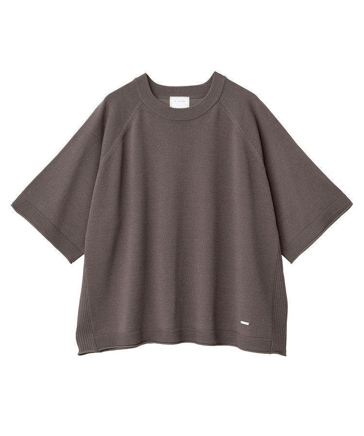 Green Parks「トレーナー風ニットプルオーバー」|ニット・セーター|