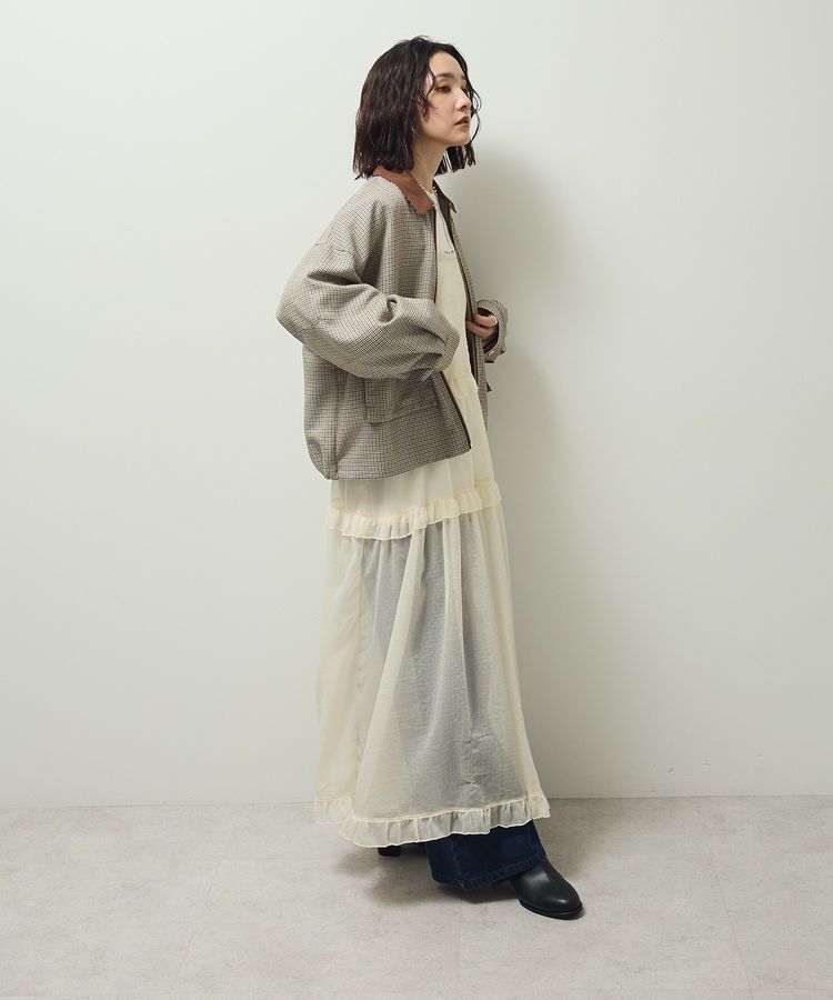 Green Parks「2WAYジップアップジャケット」|ブルゾン・スタジャン|