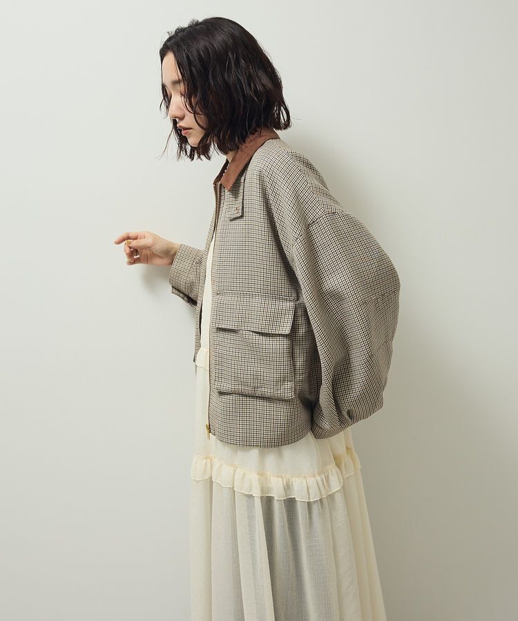 Green Parks「2WAYジップアップジャケット」|ブルゾン・スタジャン|