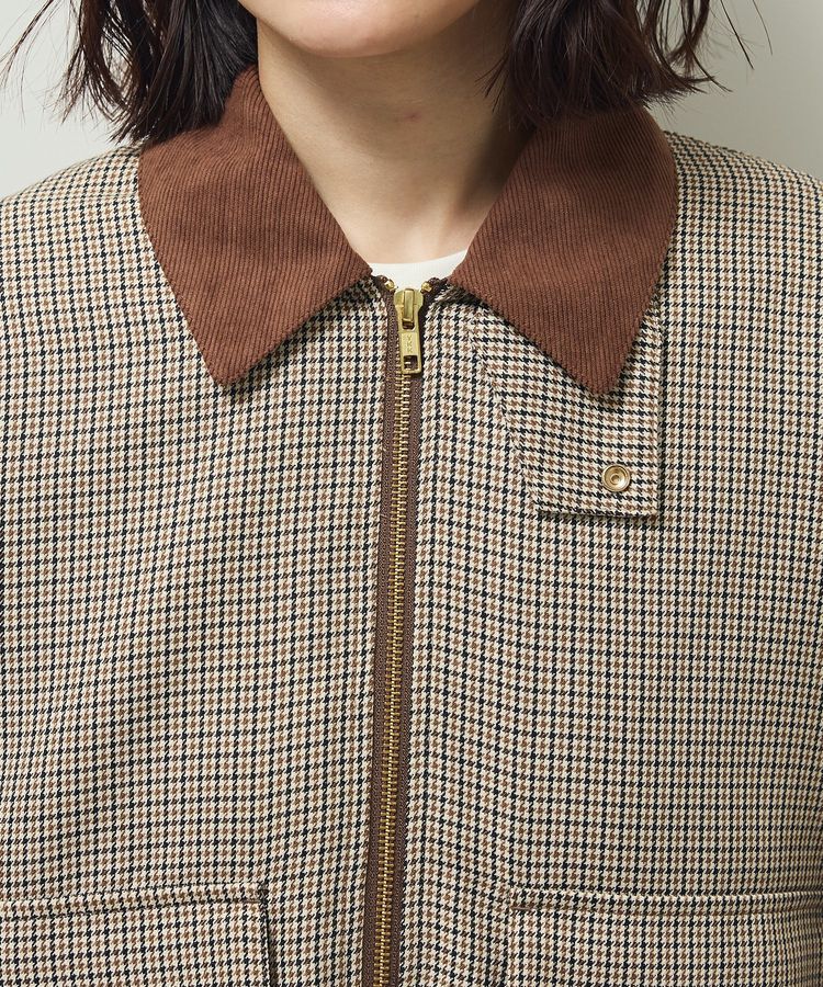 Green Parks「2WAYジップアップジャケット」|ブルゾン・スタジャン|