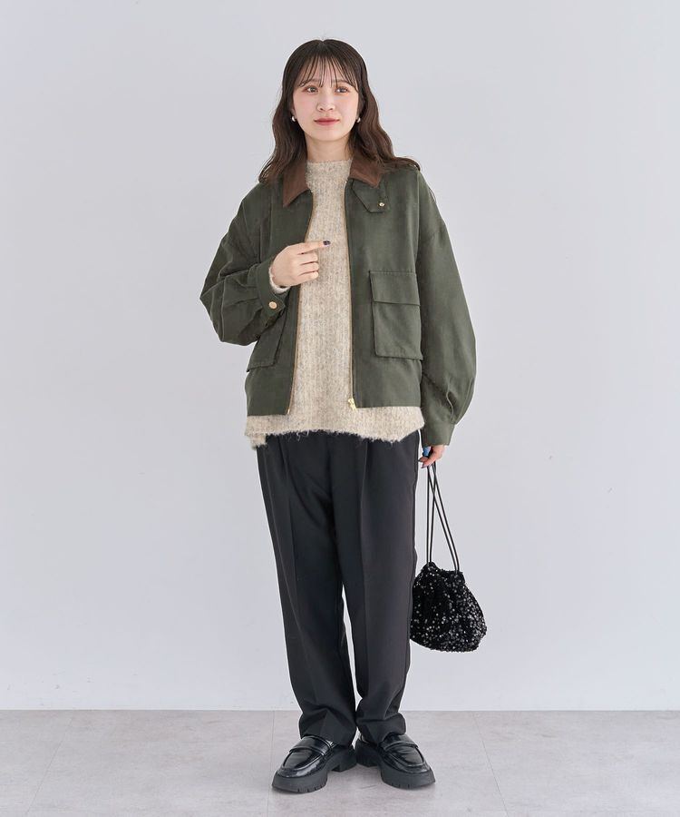 Green Parks「2WAYジップアップジャケット」|ブルゾン・スタジャン|