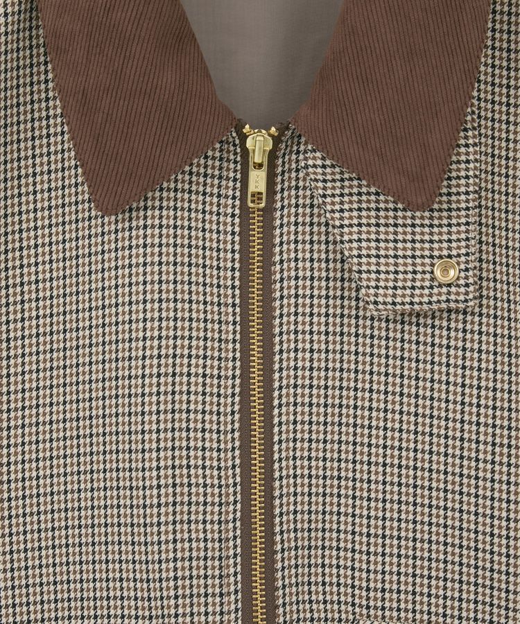 Green Parks「2WAYジップアップジャケット」|ブルゾン・スタジャン|