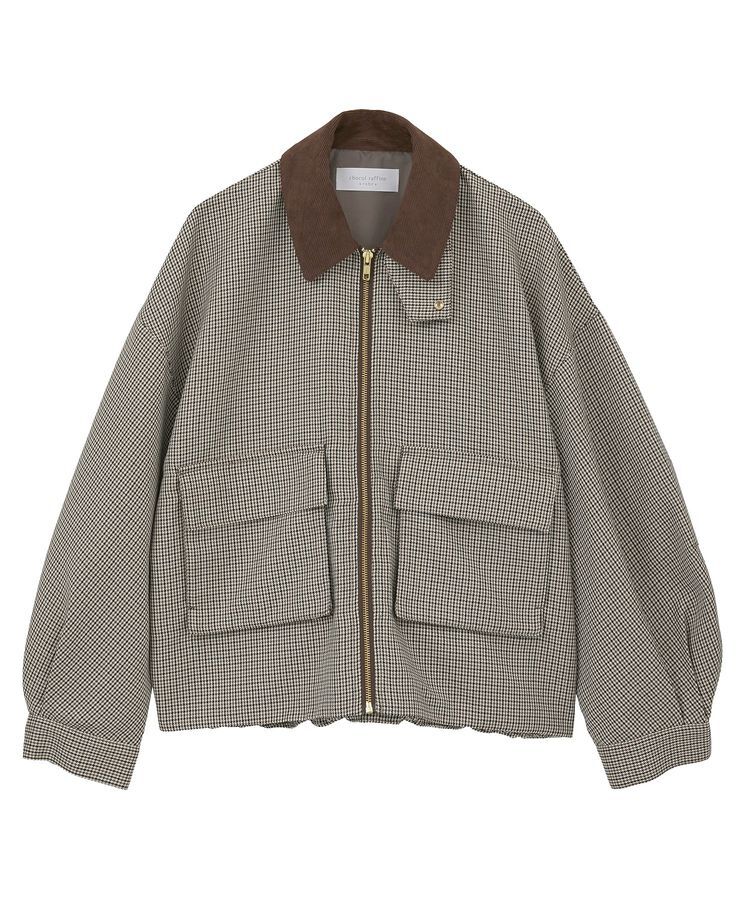 Green Parks「2WAYジップアップジャケット」|ブルゾン・スタジャン|