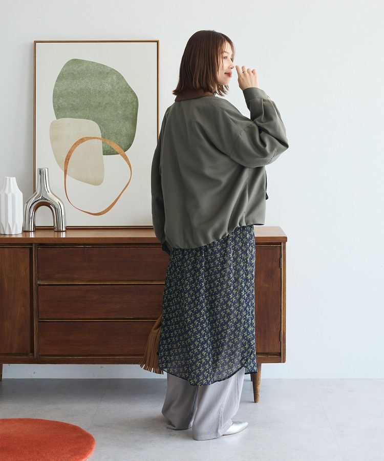 Green Parks「2WAYジップアップジャケット」|ブルゾン・スタジャン|