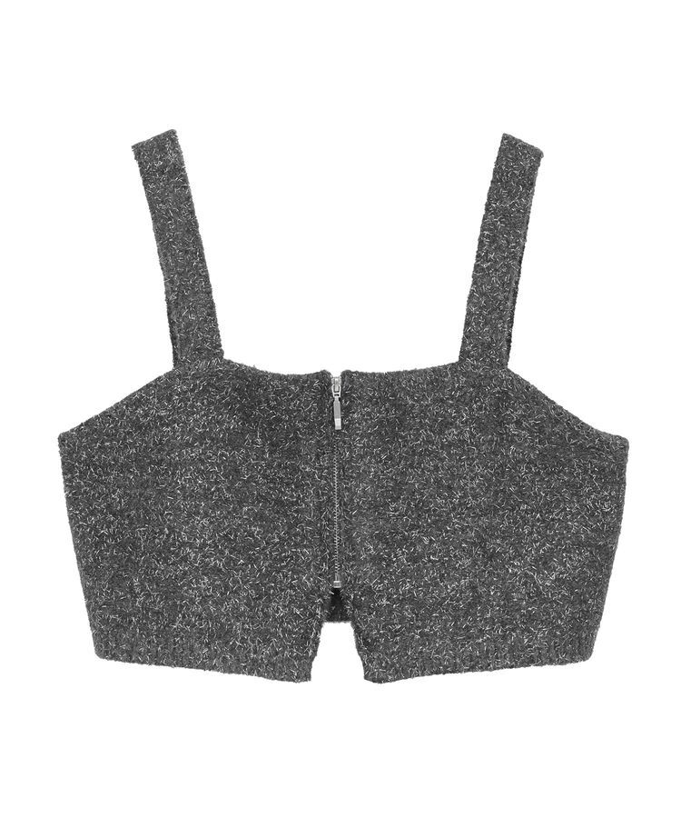 Green Parks「SET2点ラメシャギービスチェ+シャツ」|シャツ・ブラウス|