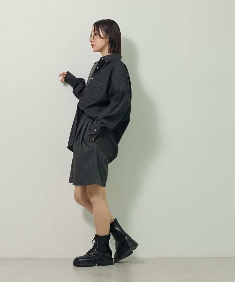 Green Parks「レザーライクショートパンツ」|その他|