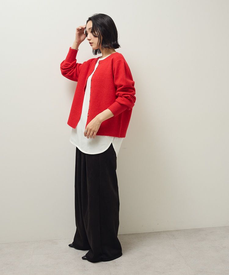 Green Parks「裾ラウンドホワイトインナー」|インナー|