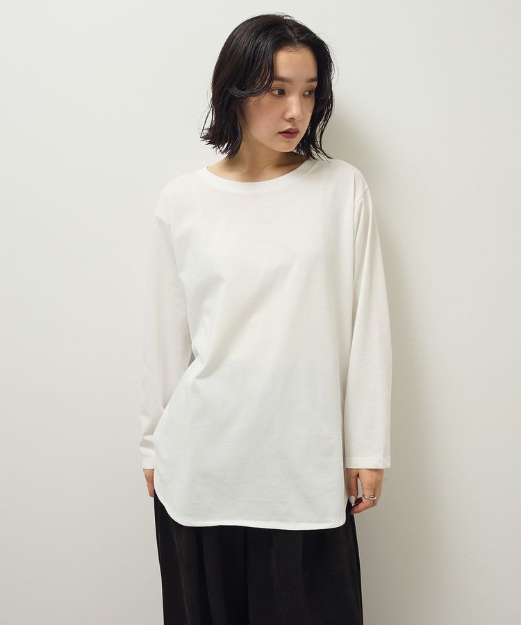 Green Parks「裾ラウンドホワイトインナー」|インナー|