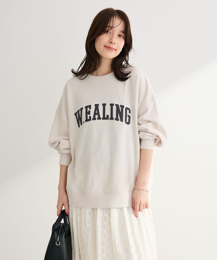 Green Parks「刺しゅうロゴ裏毛プルオーバー」|スウェット・ジャージ|