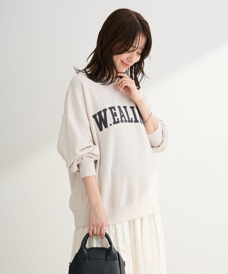 Green Parks「刺しゅうロゴ裏毛プルオーバー」|スウェット・ジャージ|