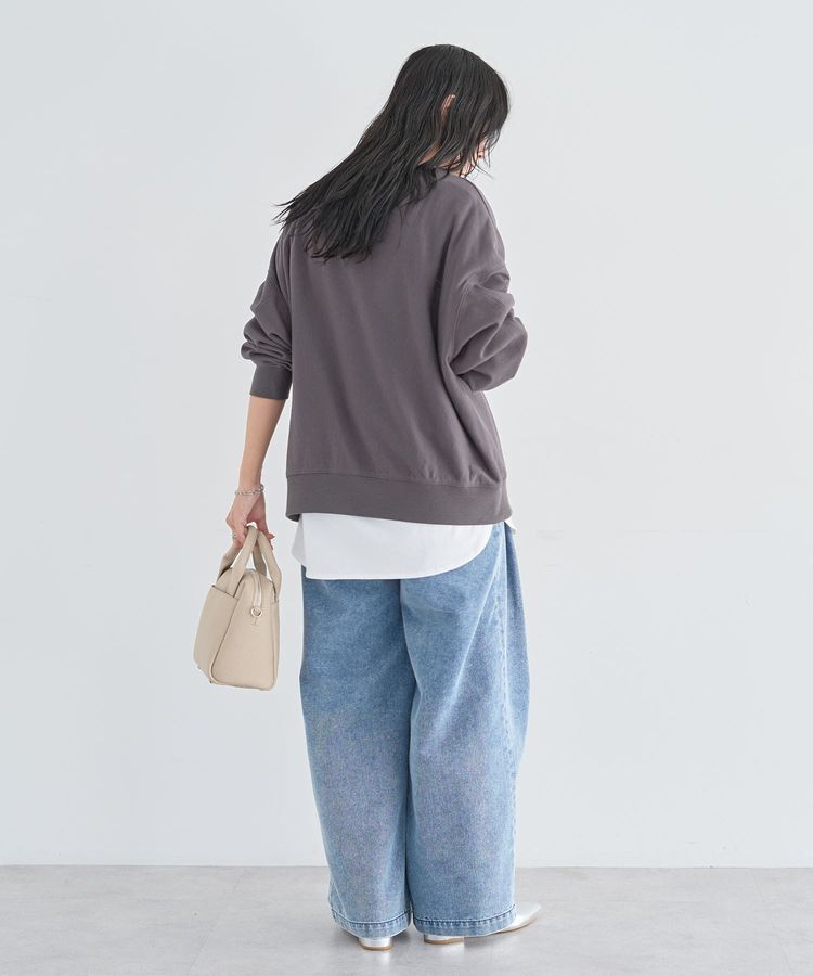 Green Parks「刺しゅうロゴ裏毛プルオーバー」|スウェット・ジャージ|