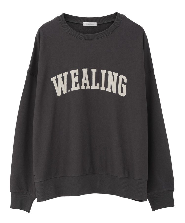 Green Parks「刺しゅうロゴ裏毛プルオーバー」|スウェット・ジャージ|