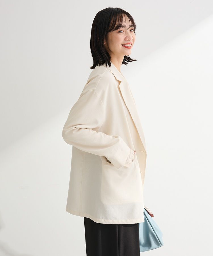 Green Parks「オーバーサイズW釦ライトジャケット」|テーラードジャケット|
