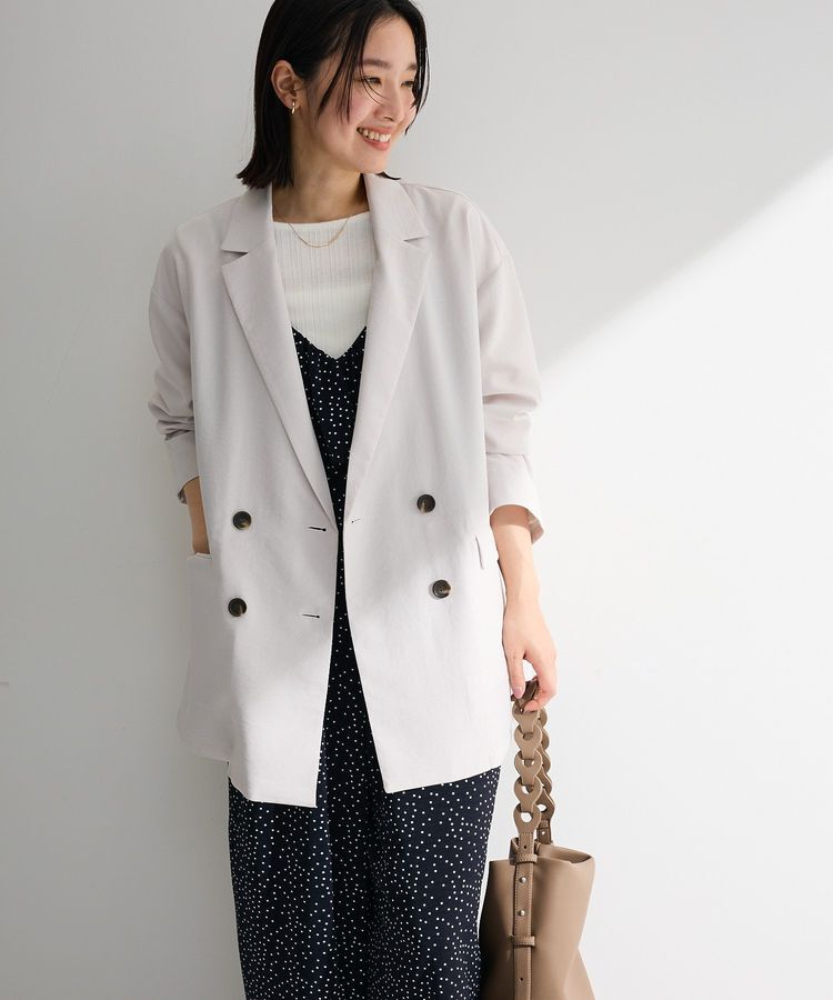 Green Parks「オーバーサイズW釦ライトジャケット」|テーラードジャケット|