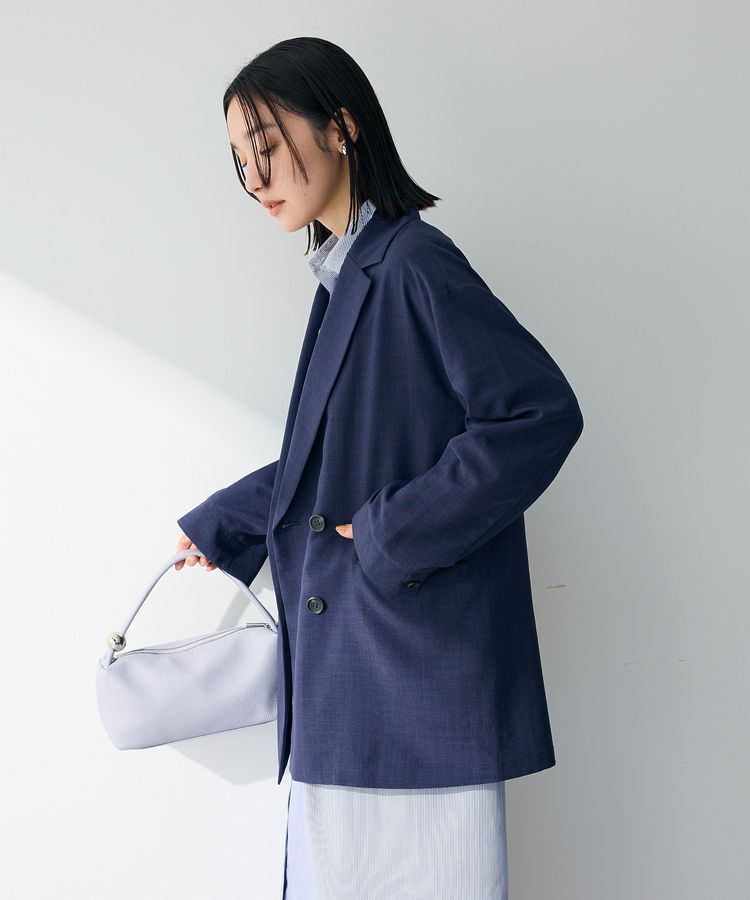 Green Parks「オーバーサイズW釦ライトジャケット」|テーラードジャケット|