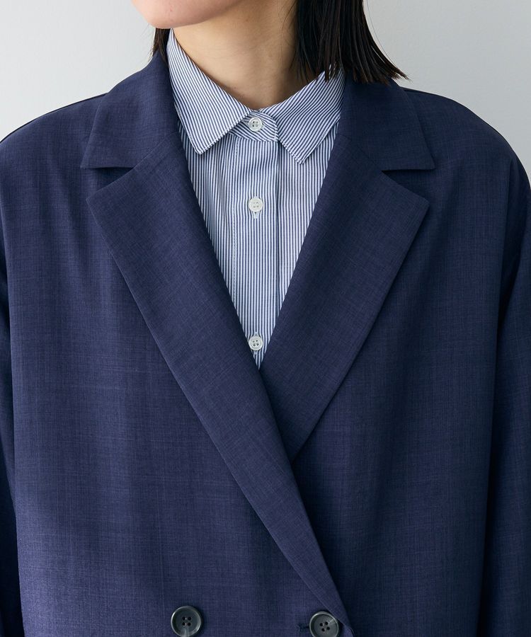 Green Parks「オーバーサイズW釦ライトジャケット」|テーラードジャケット|