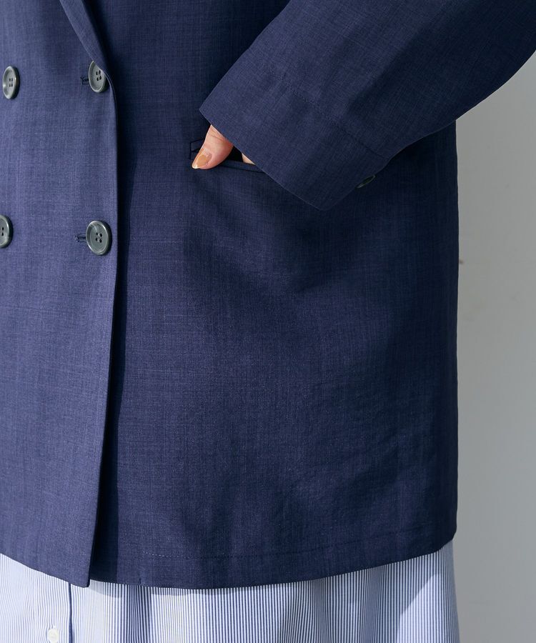 Green Parks「オーバーサイズW釦ライトジャケット」|テーラードジャケット|