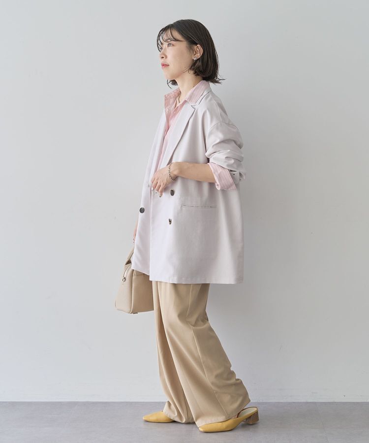 Green Parks「オーバーサイズW釦ライトジャケット」|テーラードジャケット|