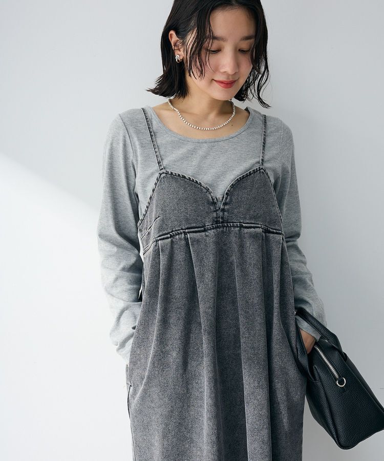 Green Parks「バレエネックリブインナー」|インナー|