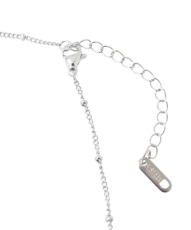 YECCA VECCA「ドットチェーンステンレスネックレス」|ネックレス|