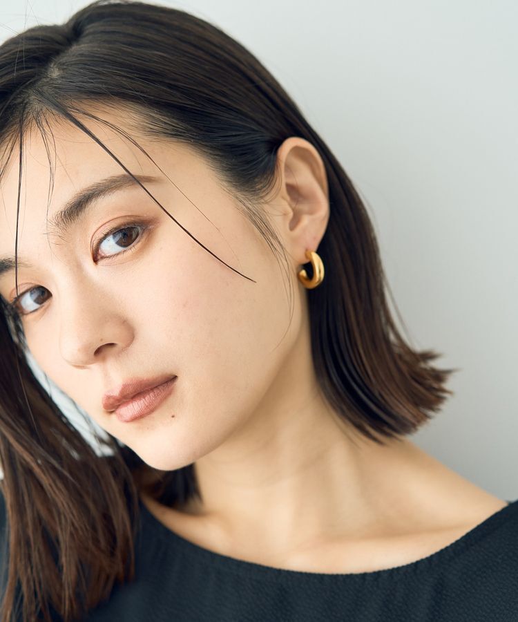 YECCA VECCA「ステンレスフープピアス」|ピアス|