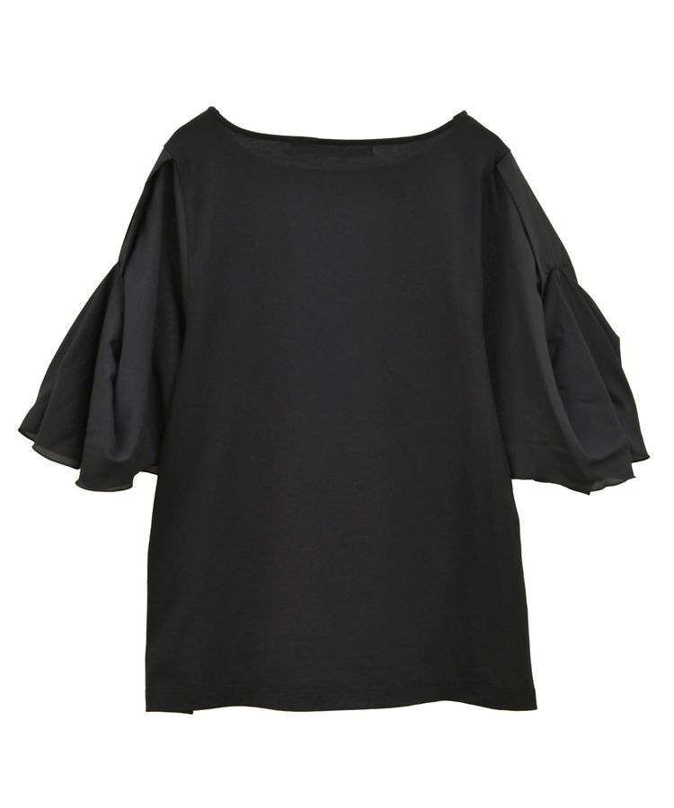 YECCA VECCA「シアースリーブカットソー」|Tシャツ・カットソー|